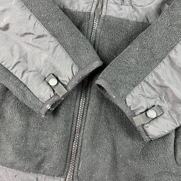 The North Face TNF Denali Jacket Women's Medium Black Polortec Full Zip Fleece - Picture 2 of 16